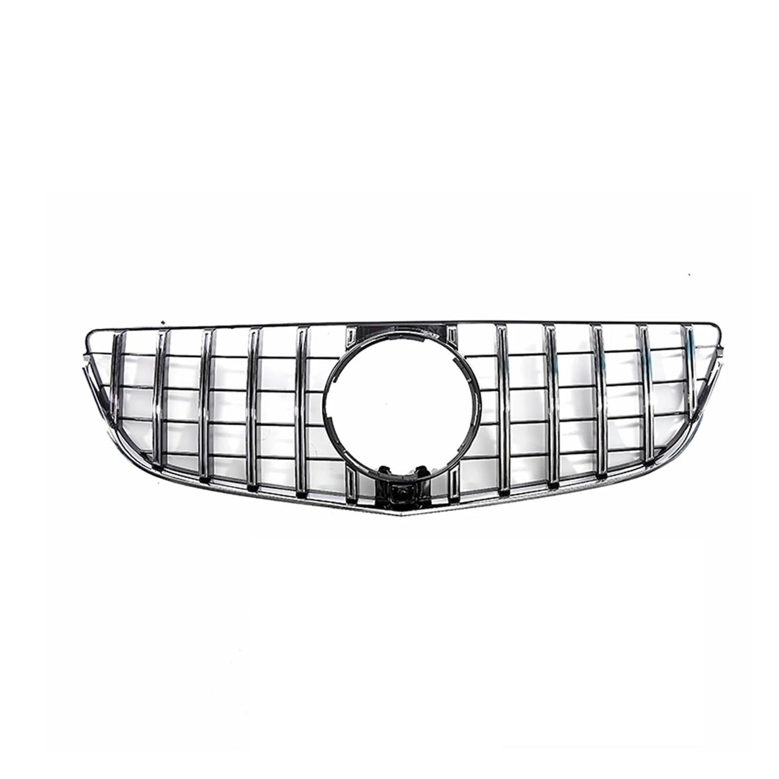 Auto Frontgrill Für Benz Für E Coupe W207 C207 A207 2014-2017 2 Türer E250 E350 E400 E500 Frontgrill GT Style Oberer Stoßfänger Haubengittergrill Kühlergrill Vorne(Silber) von ZHANGWENLING