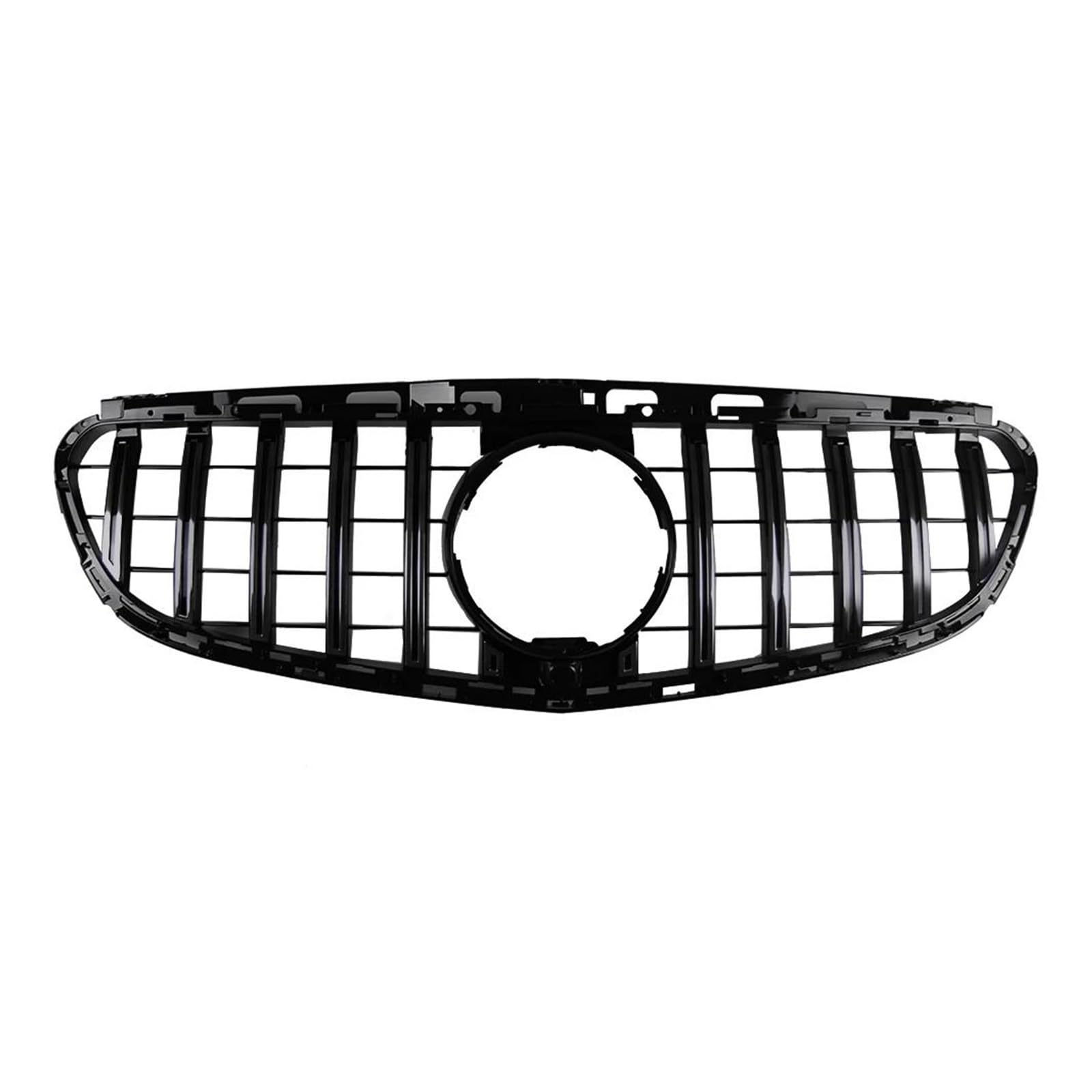 Auto Frontgrill Für Benz Für E-Klasse W212 E63 E200 E250 E300 E350 E400 E500 2014 2015 2016 GT Stil Auto Front Grille Mesh Grill Kühlergrill Vorne(Schwarz) von ZHANGWENLING