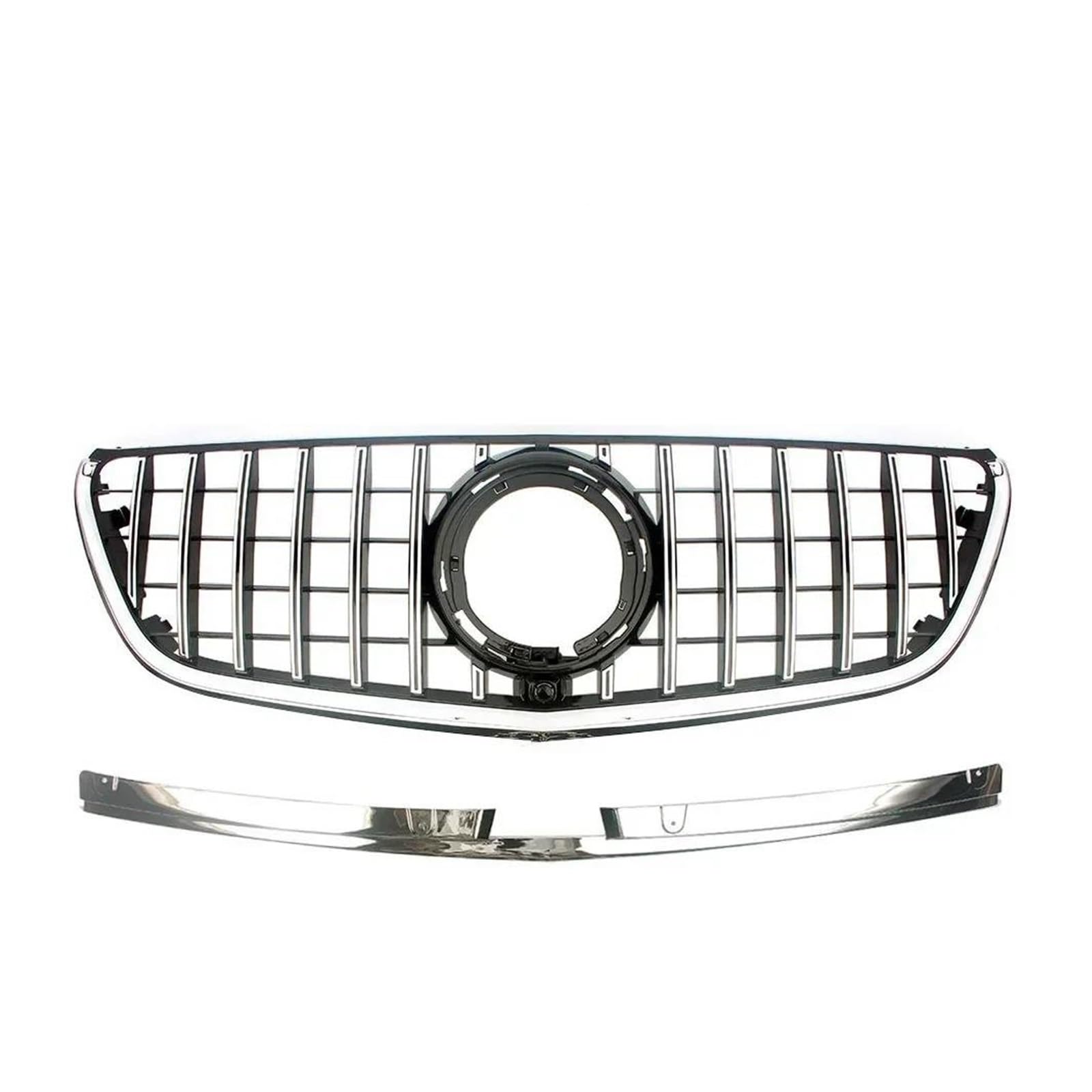 Auto Frontgrill Für Benz Für W447 Metris/Vito 2016 2017 2018 2019 2020 2021+ Front Racing Grille Oberen Facelift Grill Kühlergrill Vorne(F 2020-2022) von ZHANGWENLING