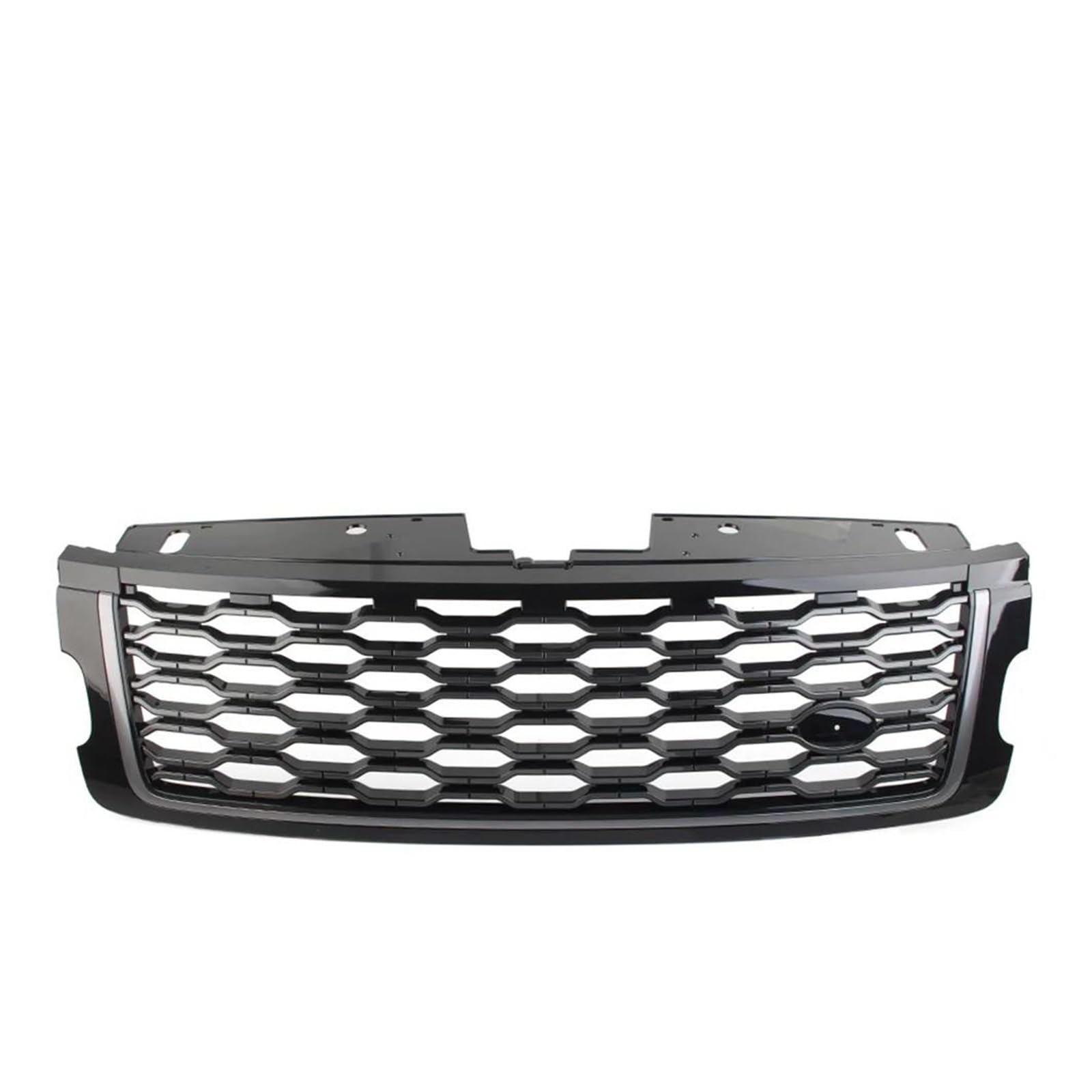 Auto Frontgrill Für Land Für Rover Für Range Für Rover 2018 2019 2020 2021 2022 LR098084 LR098080 LR098082 Auto Vorderen Stoßfänger ABS Grille Grill Kühlergrill Vorne(Grau) von ZHANGWENLING