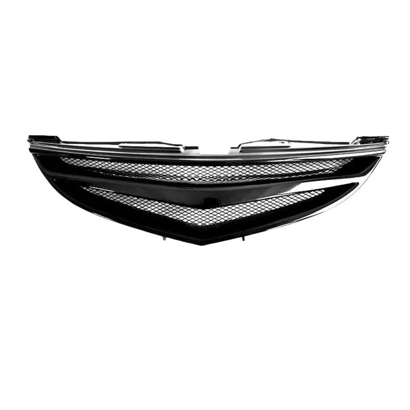 Auto Frontgrill Für Mazda 6 2009-2013 Carbon Surface Mesh Frontgrill Zweite Generation Dekorative Abdeckung Refit Zubehör Autogrill Kühlergrill Vorne(Gloss Black) von ZHANGWENLING