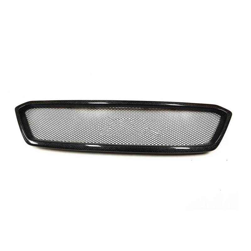 Auto Frontgrill Für Subaru Für Impreza Für WRX/WRX STI 2018-2020 Honeycomb Style Fiberglas/Kohlefaser Obere Stoßstangenhaube Mesh Grid Frontgrill Kühlergrill Vorne(Carbon Fiber) von ZHANGWENLING