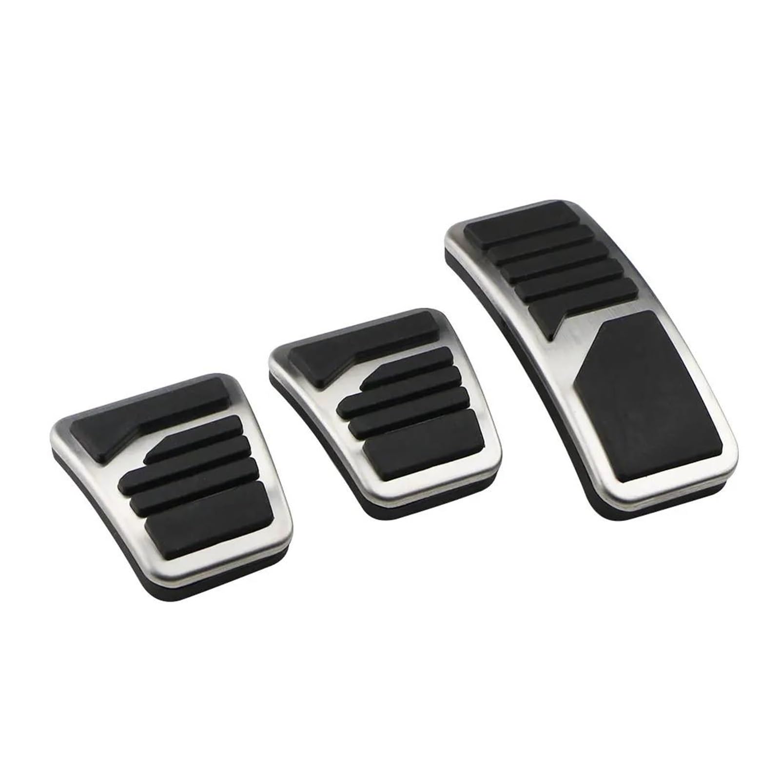 Auto Pedale Für Mitsubishi Für Delica 2019 2020 2021 at MT Zubehör Edelstahl Auto Pedal Abdeckung Auto Auto Pedale Schutz Bremse Fußplatten(MT 3Pcs) von ZHANGWENLING