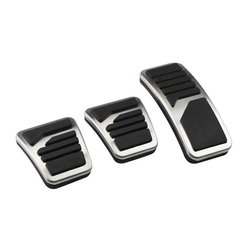 Auto Pedale Für Mitsubishi Für Outlander 2006-2021 Für Outlander Für PHEV 2018-2021 Autopedale Edelstahl-Autopedalschutzabdeckung Bremse Fußplatten(MT 3Pcs) von ZHANGWENLING