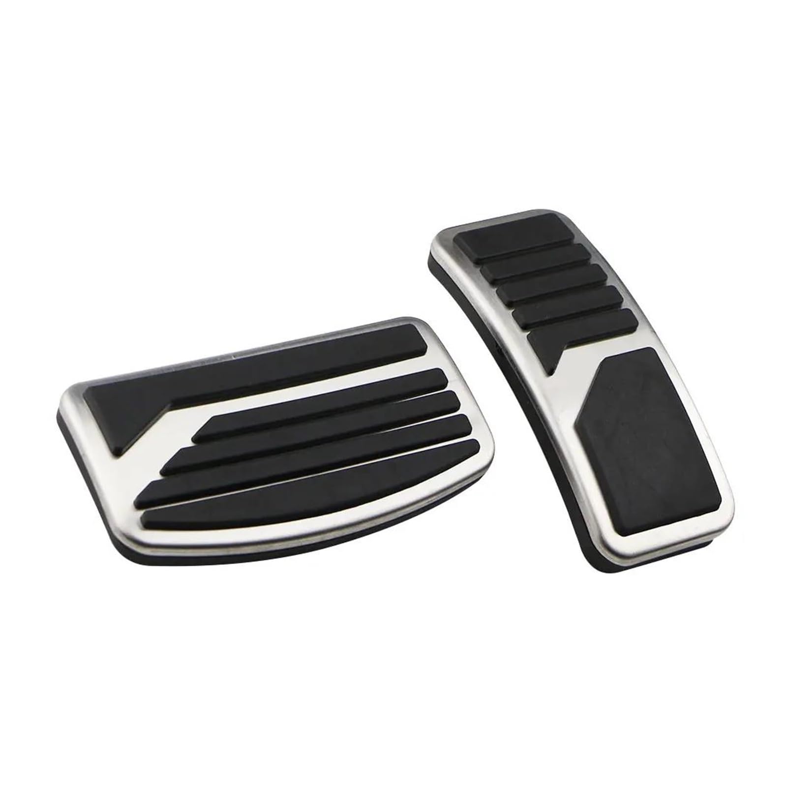 Auto Pedale Für Mitsubishi Für Outlander 2006-2021 Für Outlander Für PHEV 2018-2021 Autopedale Edelstahl-Autopedalschutzabdeckung Bremse Fußplatten(at 2Pcs) von ZHANGWENLING