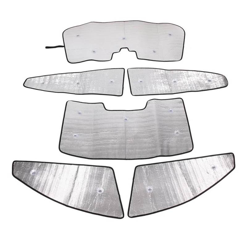 Auto-Sonnenschirm Für 8 Series 2019 2020 2021 2022 Frontscheiben-Sonnenschutz Auto-Innenraum-Anti-UV-Lichtschild Vollfenster-Glas-Sonnenschutz Sonnenblende Frontscheibenabdeckung(All Window 6pcs) von ZHANGWENLING