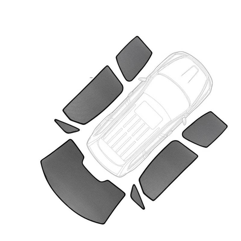 Auto-Sonnenschirm Für Chevrolet Für Holden Für Malibu V400 2016-2023 Fenster Sonnenschutz Magnetische Auto Sonnenschutz Schild Frontscheibe Vorhang Hinten Seite Baby Frontscheibenabdeckung(7pcs) von ZHANGWENLING