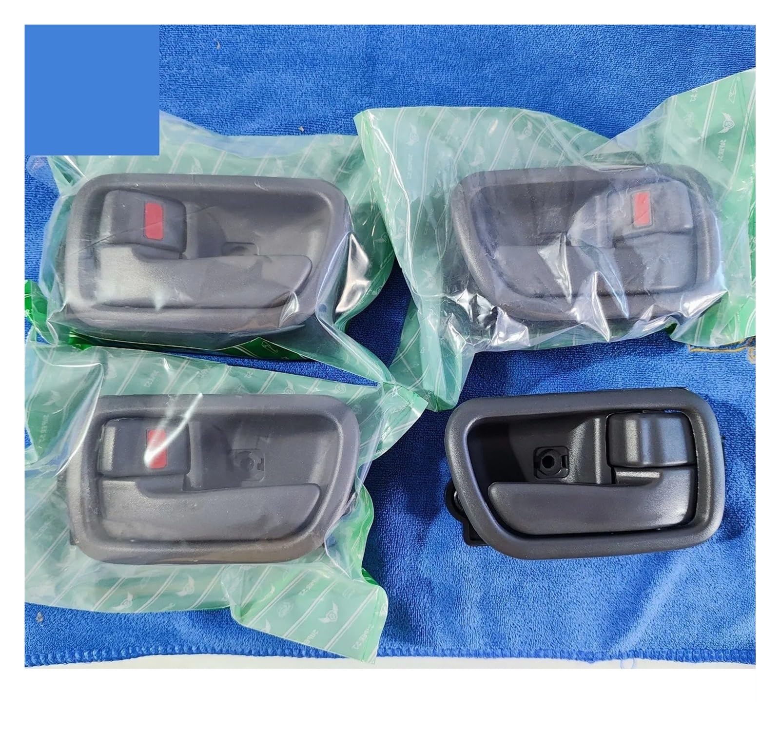 Auto Türgriff Außengriff Für Toyota Für Avensis 1997 1998 1999 2000 2001 2002 2003 Türgriff Außen Und Innen 1SET 4PCS Außentürgriff Kappen(Oute 1set 4pcs) von ZHANGWENLING