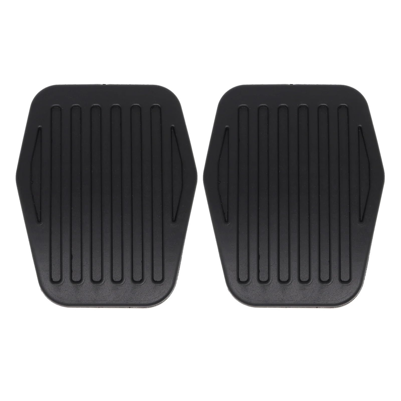 Bremspedal Abdeckung Für Ford Für C-Max 2007 2008 2009 2010 2011 2012-2017 2018 2019 2020 Auto Gummi Bremse Kupplung Fuß Pedal Pad Abdeckungen Zubehör Fußstütze Pedale(2Pc) von ZHANGWENLING