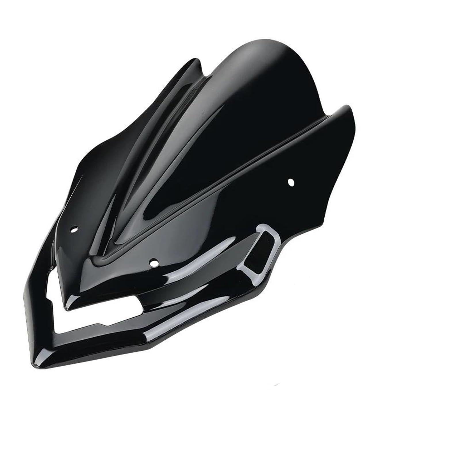 Für Kawasaki Für Z-900 Für Z900 2017 2018 2019 Motorrad Windschutzscheibe Windabweiser Zubehör Frontscheibe Windscreens Verkleidung Windschild Motorrad Deflektor Windschutzscheibe(Schwarz) von ZHANGWENLING