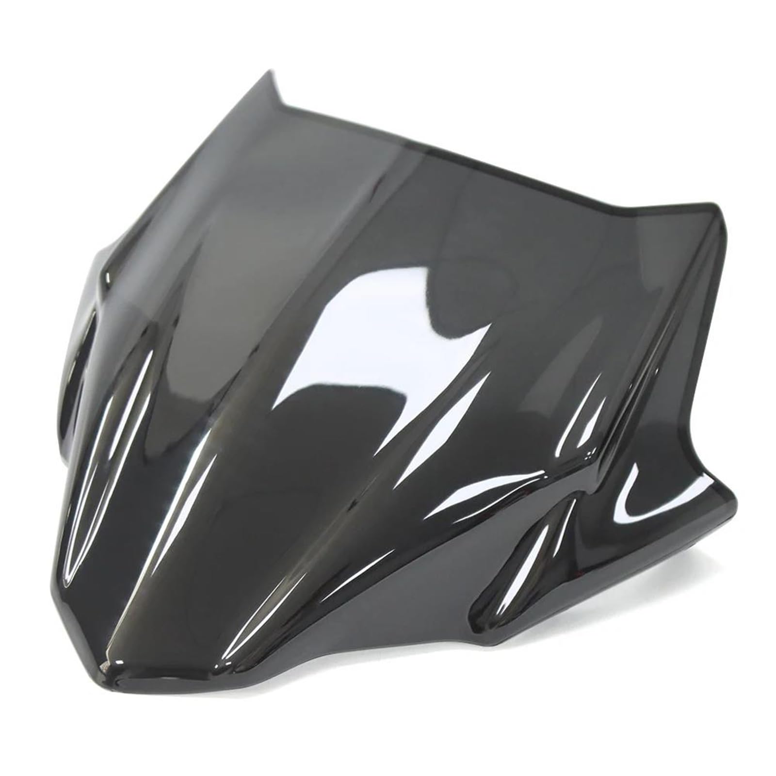 Für Kawasaki Für Z 900 Für Z900 Für Z650 2020 2021 2022 2023 2024 Motorrad Windschutzscheibe Bildschirm Visier Double Bubble Windabweiser Windschild Motorrad Deflektor Windschutzscheibe(Dark Gray) von ZHANGWENLING