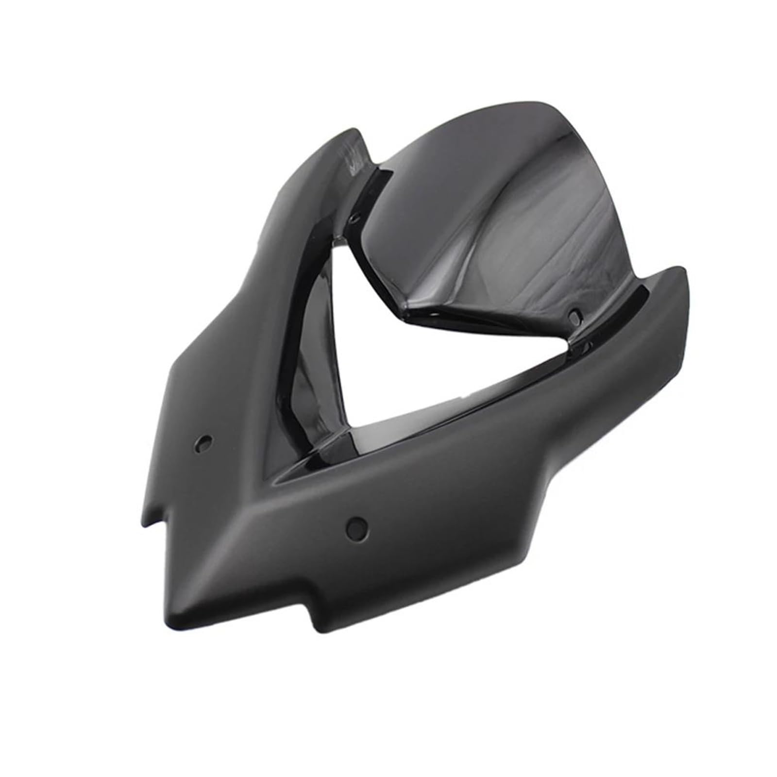 Für Kawasaki Für Z1000 2014-2019 Motorradzubehör Double Bubble Windschutzscheibe Windschutz Windabweiser Windschild Motorrad Deflektor Windschutzscheibe(Schwarz) von ZHANGWENLING