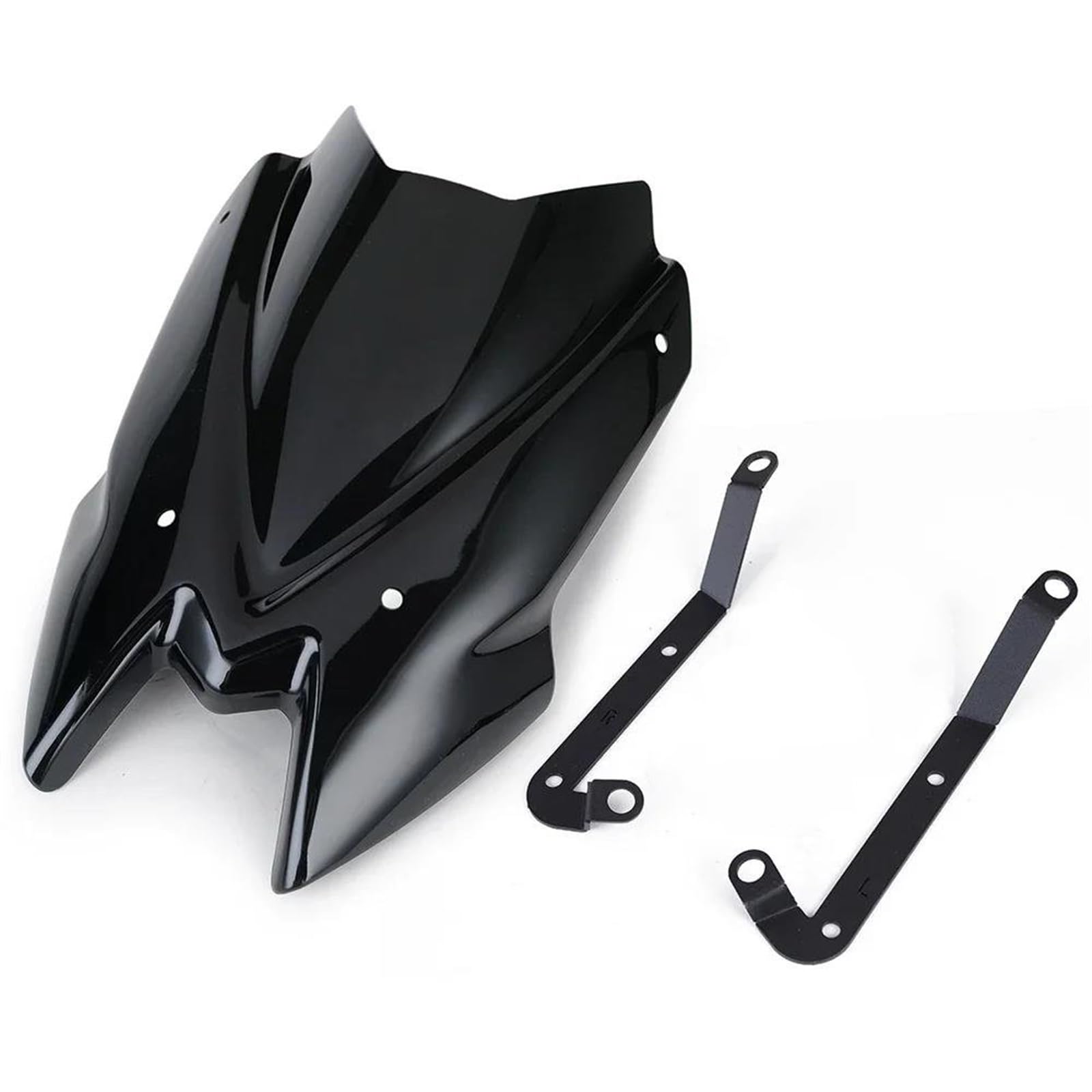 Für Kawasaki Für Z650 Für Z 650 2020 2021 2022 Windschutzscheibe Windschutz Motorrad Windabweiser Windschild Motorrad Deflektor Windschutzscheibe(Smoke) von ZHANGWENLING