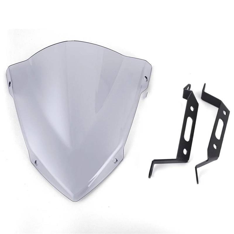 Für MT-07 Für FZ-07 Für MT07 Für FZ07 2018 2019 2020 Motorrad Windabweiser Windschutzscheibe Windschutzscheibe Windschild Motorrad Deflektor Windschutzscheibe(Light Smoke) von ZHANGWENLING