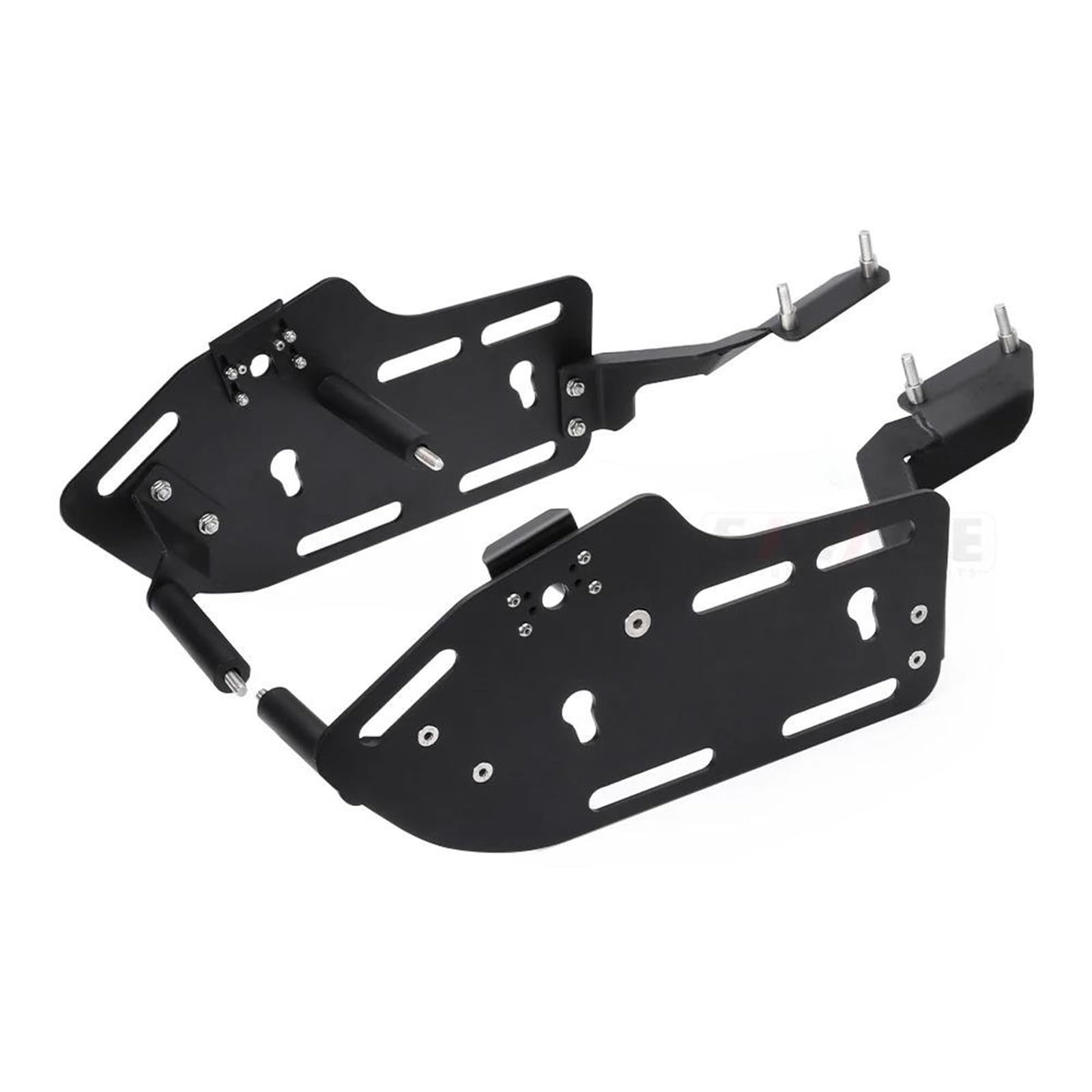 Motorrad Pannier Für CFMOTO 450MT MT450 450 MT 2024 Motorrad 20L * 2 Seitentasche Gepäckträger Aufbewahrungstasche Motorradgepäck(Luggage Rack) von ZHANGWENLING