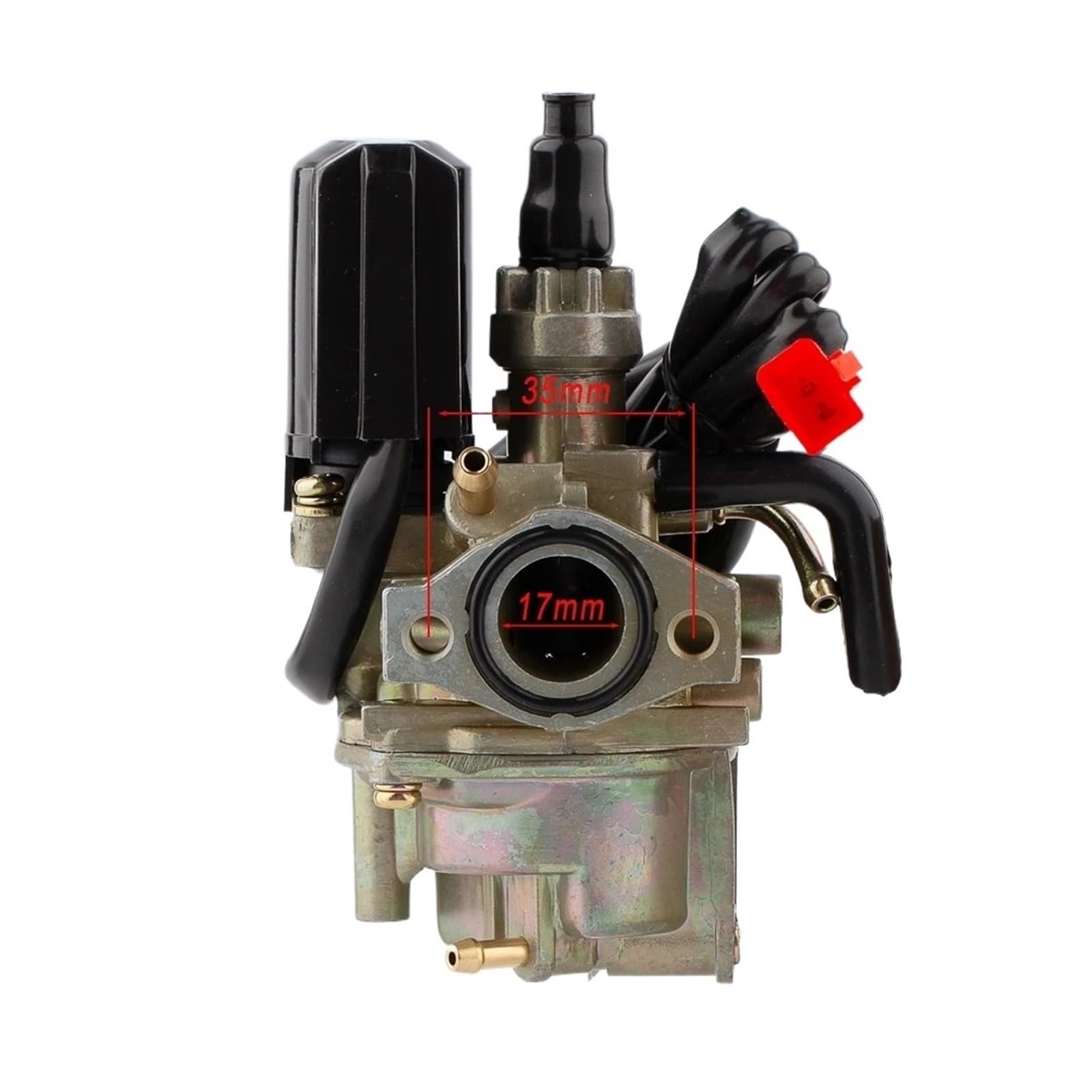 Motorrad Vergaser Für DIO50 DIO90 TACT 50 2 Stroke Carb SA50 SK50 DIO 50 DIO 90 AF18 Dirt Pit Bike ATV 17mm 19mm Motorrad Vergaser Motorrad Carburetor(TACT50 17mm) von ZHANGWENLING