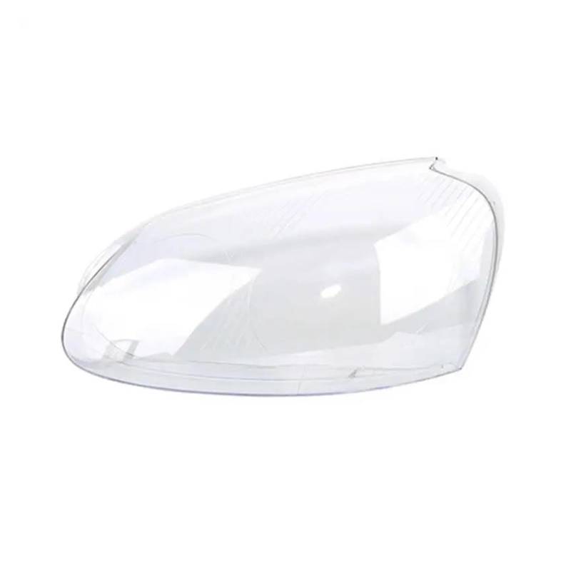 Scheinwerferglas Auto Kopf Lichter Abdeckung Für VW Für Golf 5 MK 5 Für Jetta 2005-2009 Transparente Gehäuse Front Scheinwerfer Objektiv Shell Glas Lampcover Lenskap Voorkoplamp (Farbe : 1) von ZHANGWENLING