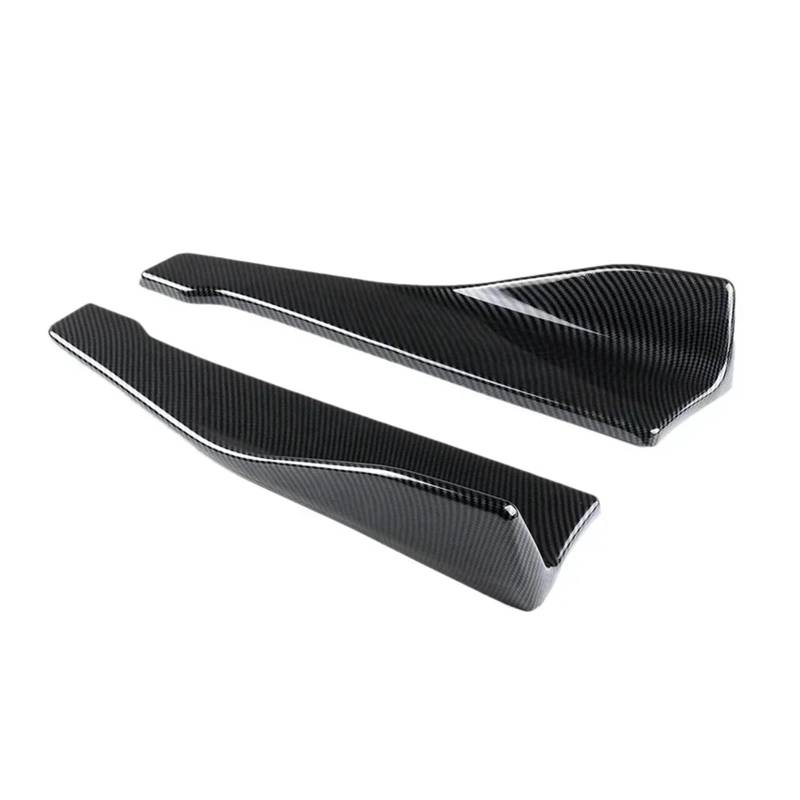 Seitenschweller Schweller Für 3 Serie Für E90 E92 Für 335i 48 Cm Schürze Spoiler Seite Rock Verlängerung Body Kit Universal Auto Seite Rock(Carbon Fiber Look) von ZHANGWENLING