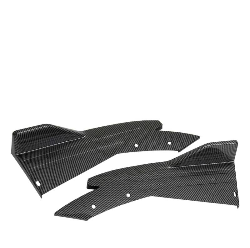 Seitenschweller Schweller Für Benz Für C300 2008-2021 Auto Heck-Stoßfänger Spoiler Lip Splitter Diffusor Body Kit Side Rock Protector Covers Auto Seite Rock(Carbon Fiber) von ZHANGWENLING