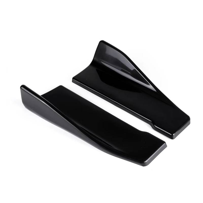 Seitenschweller Schweller Für Mitsubishi Für Lancer Für EVO Für 10 2008-2015 35 Cm Universal Side Rock Hinten Winglet Schürzen Körper Kit Auto Zubehör Auto Seite Rock(Schwarz) von ZHANGWENLING