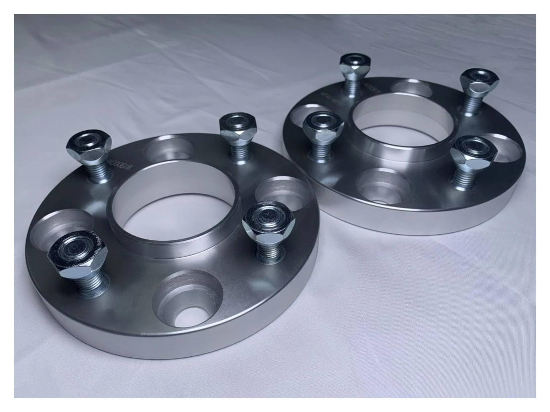 Spürverbreiterungsatz 1 Stück 20mm PCD 4x100 Hub Centric 54.1/56.1/57,1mm Rad Adapter Spacer Radbolzen M12x1.5 Rad Distanzscheiben(Center Bore 54.1mm) von ZHANGWENLING