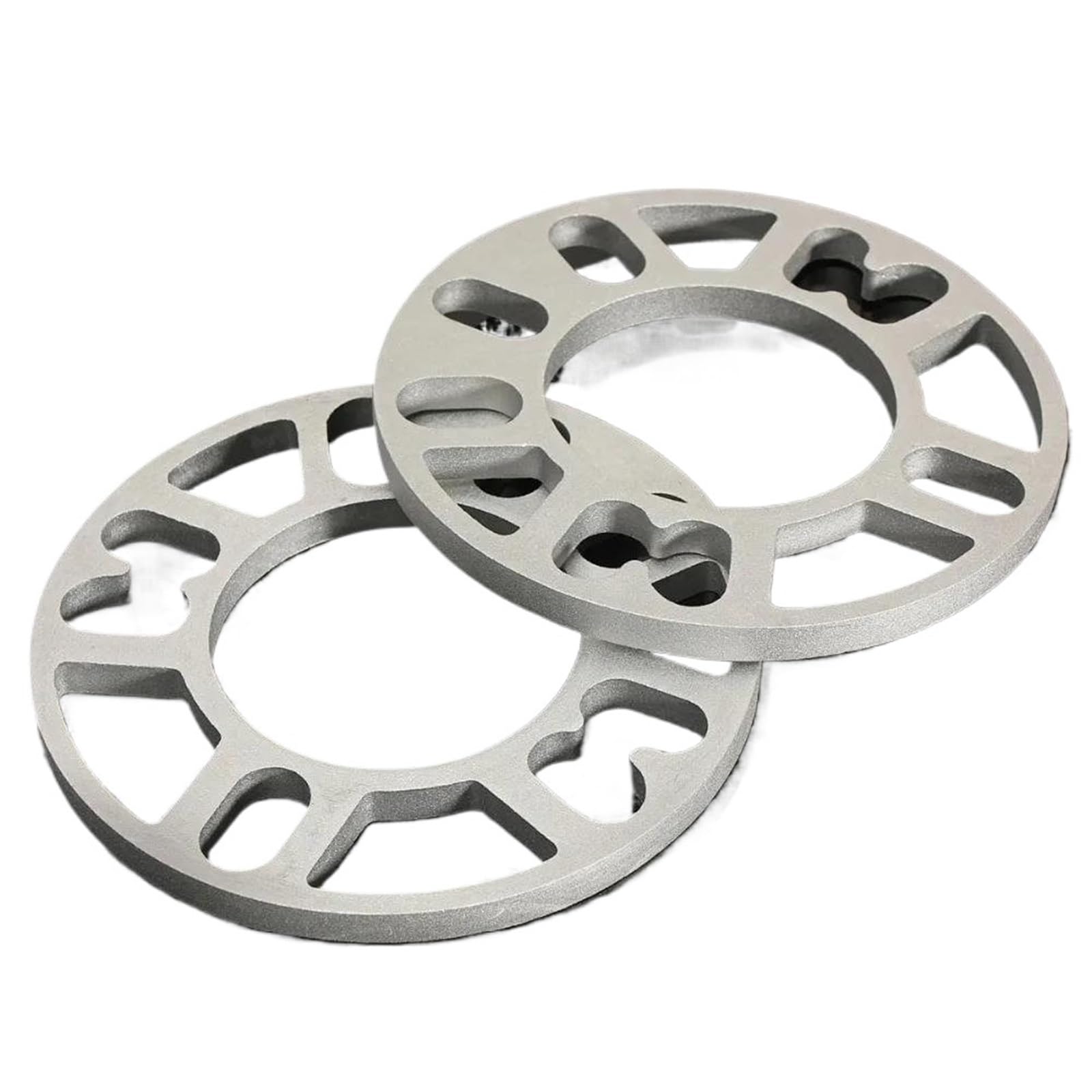 Spürverbreiterungsatz 2 STÜCKE 3/5/8/10mm Dicke Universal Aluminiumlegierung 4 Und 5 Lug Rad Spacer Dichtung Für Auto Auto Rad Distanzscheiben(2PCS 5MM) von ZHANGWENLING