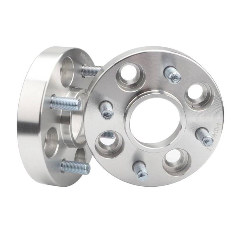 Spürverbreiterungsatz Spurverbreiterung Adapter 4 Lug 15/20/25/30/35/40/45/50mm 4x108 63,4mm Für Wing BO Für Carnival St 2Stk (1 Paar) Rad Distanzscheiben(2PC Silver 15mm) von ZHANGWENLING