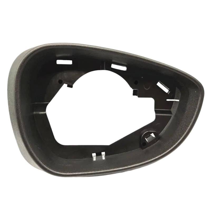 Tür Außenspiegelkappe Für Ford Fiesta MK7 2009-2017 Auto Seitenspiegel Gehäuse Rahmen Rückspiegel Rahmen Halter Spiegelabdeckungen(Black-Right) von ZHANGWENLING