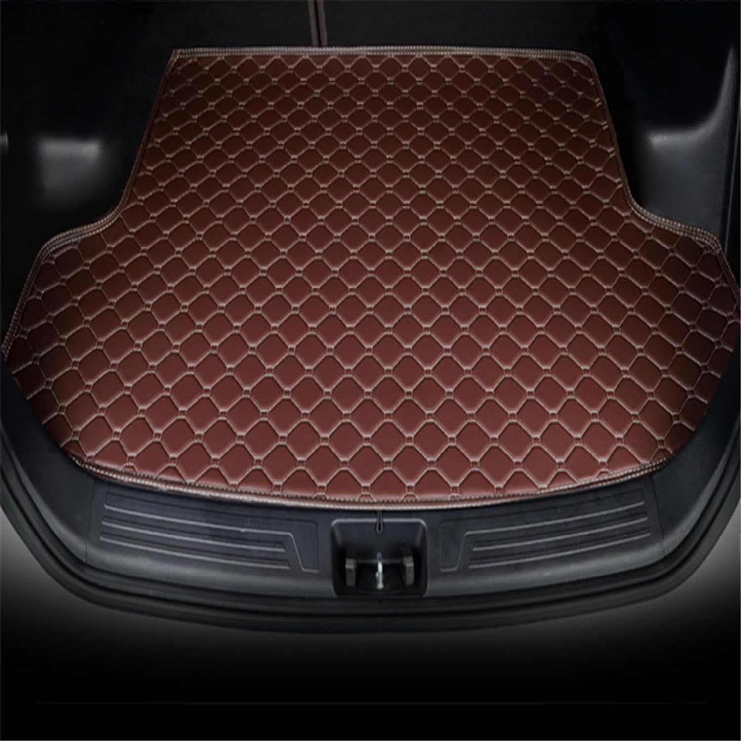 Auto Kofferraum Schutzmatte für Benz GLS 2016-2019, Langlebiges Wasserdicht Kratzfest Kofferraum Schutzmatte Interieur ZubehöR von ZHANGX