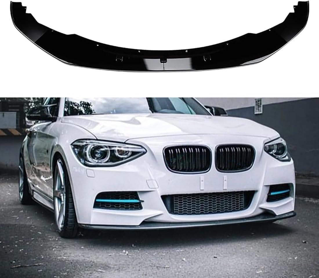 Splitter Seitenlippensplitter für BMW 1 Series F20 F21 M Sport 2011-2015 Front-Heckstoßfänger-Unterlippe Spoiler-Schutzabdeckung von ZHANGX