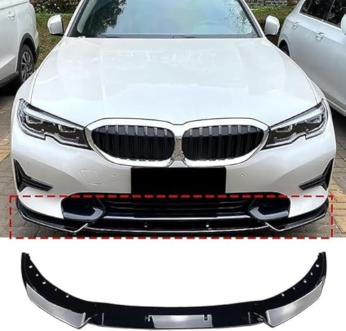 Splitter Seitenlippensplitter für BMW 3 Series Early G20 G21 320i 325i 330i 2019-2022 Front-Heckstoßfänger-Unterlippe Spoiler-Schutzabdeckung von ZHANGX