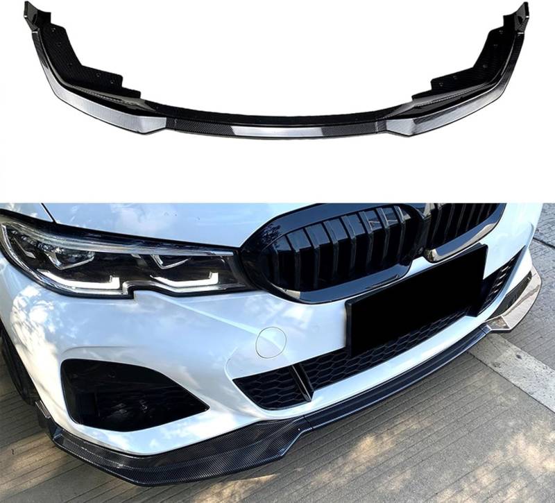 Splitter Seitenlippensplitter für BMW 3 Series G20 M Pack 320i 330i 2019-2022 MP Front-Heckstoßfänger-Unterlippe Spoiler-Schutzabdeckung von ZHANGX