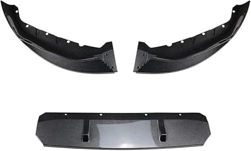 Splitter Seitenlippensplitter für BMW 5 Series G30 Late M Sport 525i 530i 2021+ Front-Heckstoßfänger-Unterlippe Spoiler-Schutzabdeckung von ZHANGX