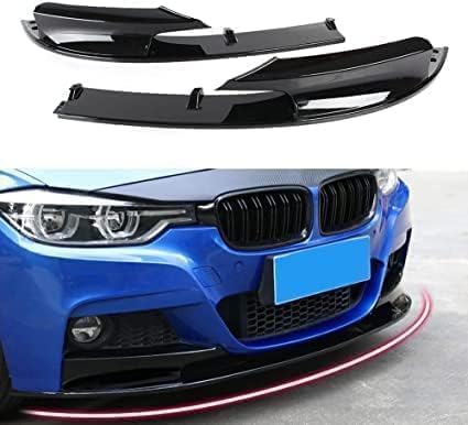 Splitter Seitenlippensplitter für BMW F30 F31 Serie 3 M Sport 2012-2018 Front-Heckstoßfänger-Unterlippe Spoiler-Schutzabdeckung von ZHANGX