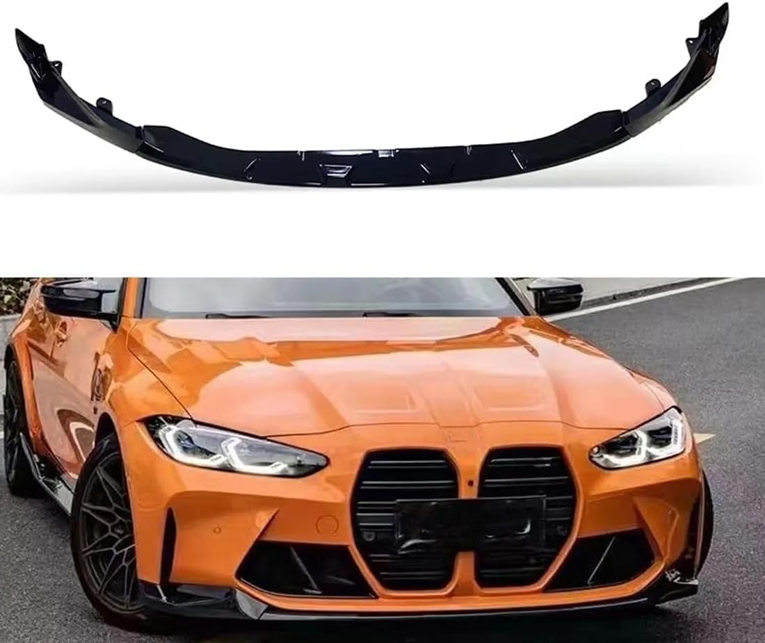 Splitter Seitenlippensplitter für BMW G80 M3 G82 M4 2021-2023 Front-Heckstoßfänger-Unterlippe Spoiler-Schutzabdeckung von ZHANGX