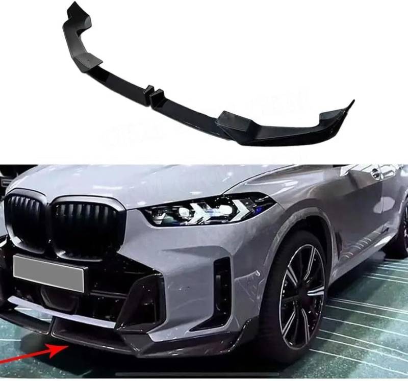 Splitter Seitenlippensplitter für BMW X5 G05 LCI M Sport 2023 Front-Heckstoßfänger-Unterlippe Spoiler-Schutzabdeckung von ZHANGX