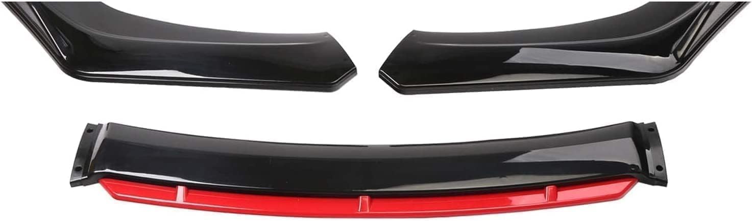 Splitter Seitenlippensplitter für Mitsubishi Lancer 2008-2015 Front-Heckstoßfänger-Unterlippe Spoiler-Schutzabdeckung von ZHANGX