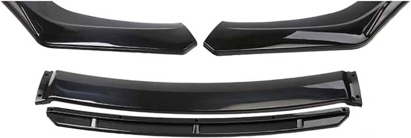 Splitter Seitenlippensplitter für Mitsubishi Lancer 2008-2015 Front-Heckstoßfänger-Unterlippe Spoiler-Schutzabdeckung von ZHANGX