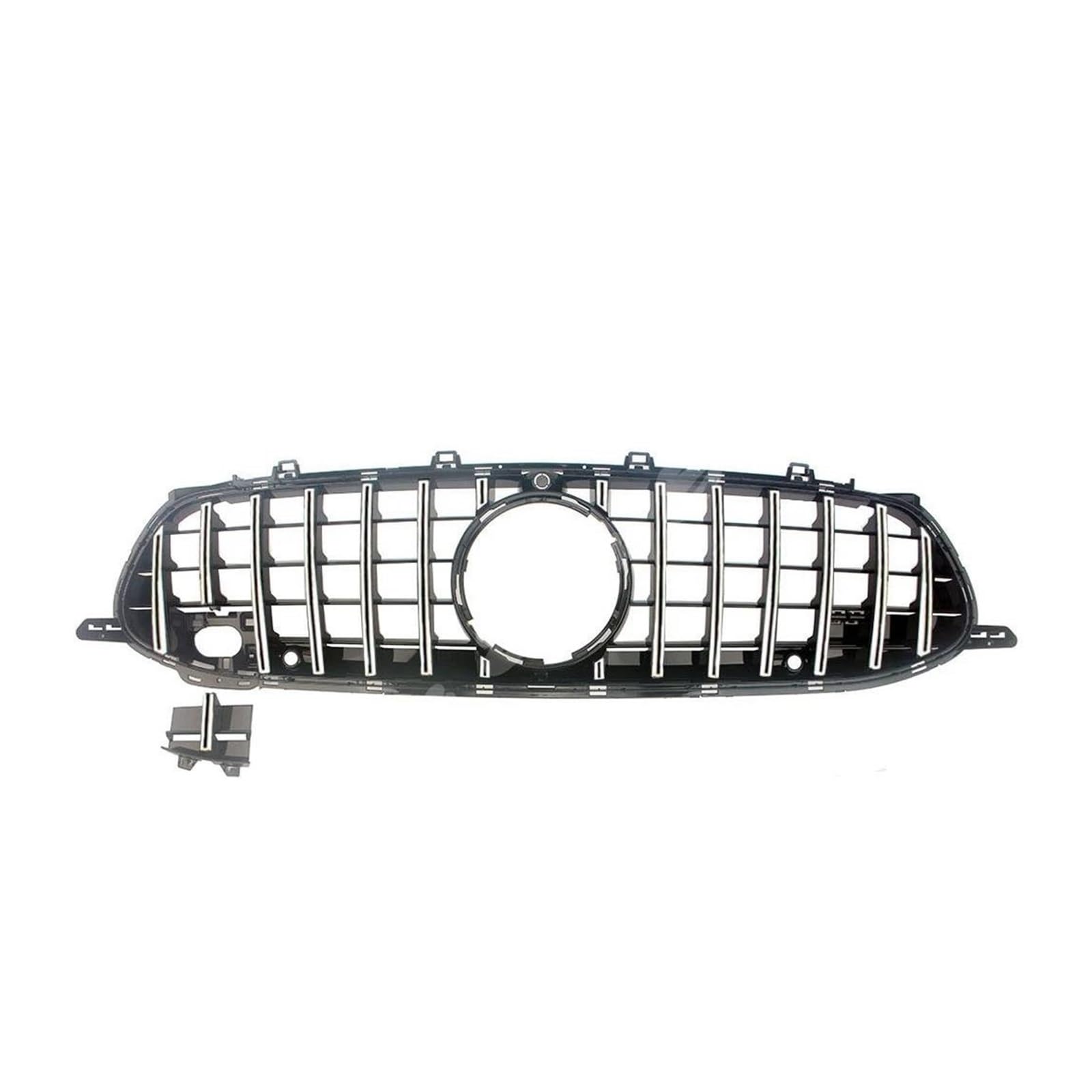 Auto Frontgrill Für Benz Für C290 X290 Für AMG GT 53 GT63 GT63S 2018 2019 2020 Vier Türen Vorne Racing Facelift Grill Oberen Stoßstange Gitter Kühlergrille(Chrome) von ZHANGZHENGYAO