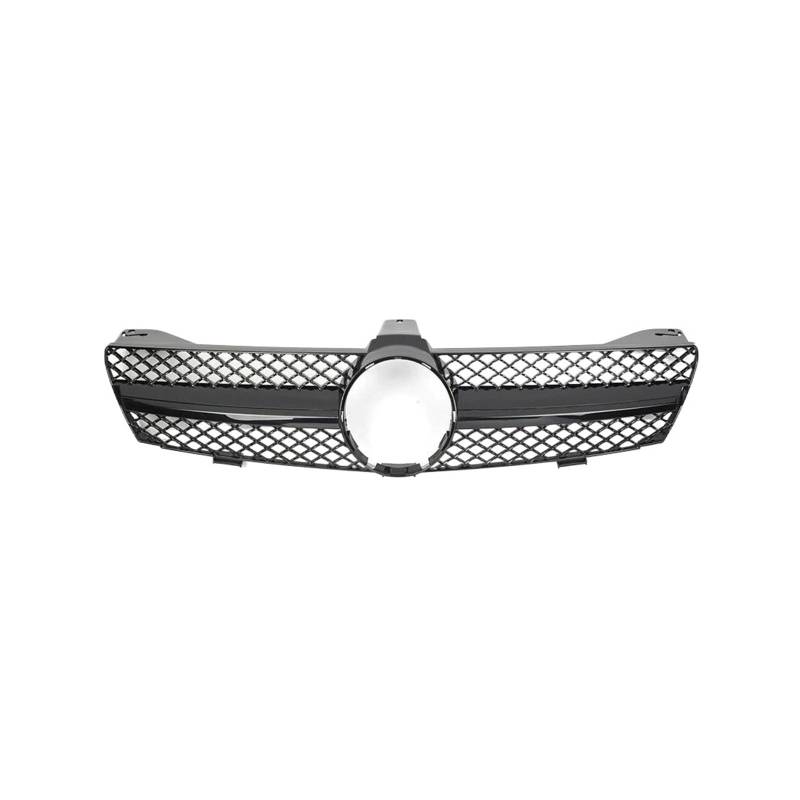 Auto Frontgrill Für Benz Für CLS-Klasse W219 2005-2008 CLS350 CLS550 CLS63 Für AMG Diamond Style Stoßstangengrill Glänzend Schwarz GTR Style Grille Kühlergrille(AMG-Glossy Black) von ZHANGZHENGYAO