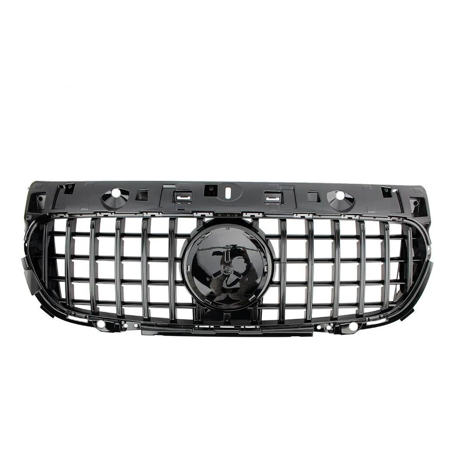 Auto Frontgrill Für Benz Für Citan W416 2021 2022 2023 Vorne Racing Facelift Grille Oberen Kühler GTR Grill Panamerica Stil Kühlergrille(Schwarz) von ZHANGZHENGYAO