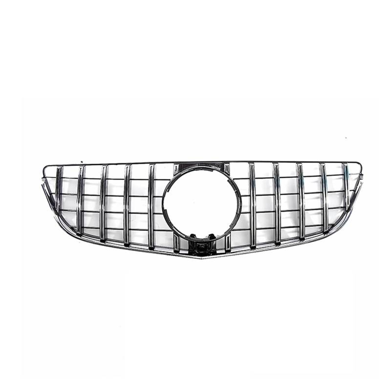 Auto Frontgrill Für Benz Für E Coupe W207 C207 A207 2014-2017 2 Türer E250 E350 E400 E500 Frontgrill GT Style Oberer Stoßfänger Haubengittergrill Kühlergrille(Silber) von ZHANGZHENGYAO