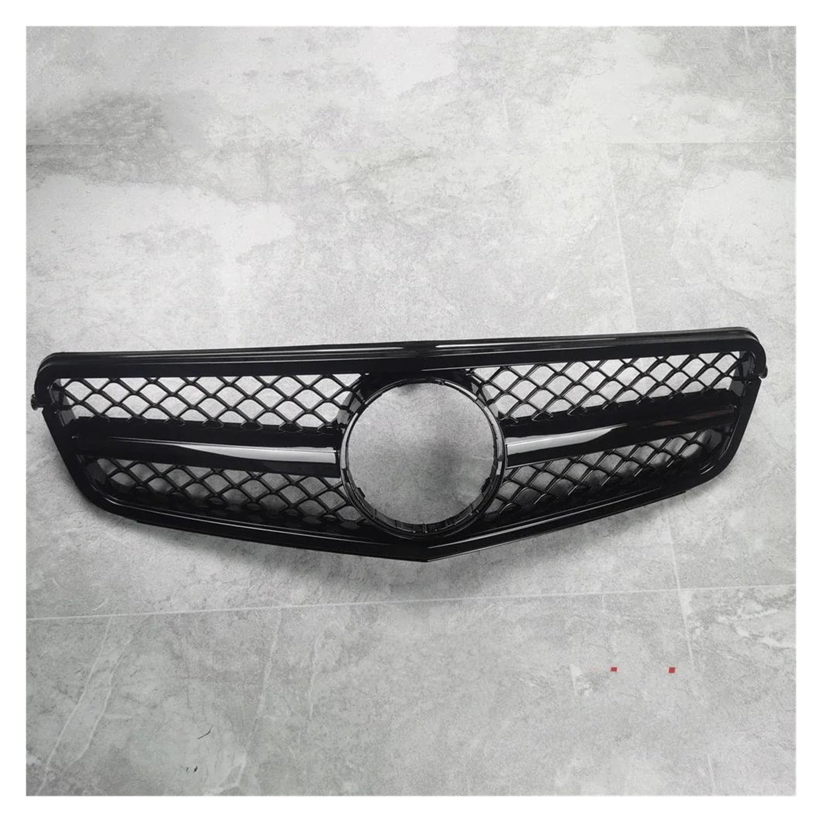 Auto Frontgrill Für Benz Für W204 Front Air Intake Grille C-Klasse C250 C230 C300 C350 2007-2014 Glanz Schwarz Front Grille Bodykits Tuning Kühlergrille(All Gloss Black) von ZHANGZHENGYAO