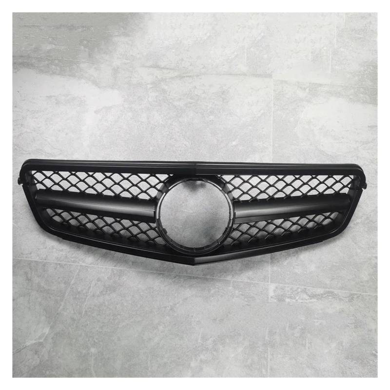 Auto Frontgrill Für Benz Für W204 Front Air Intake Grille C-Klasse C250 C230 C300 C350 2007-2014 Glanz Schwarz Front Grille Bodykits Tuning Kühlergrille(Matte Black) von ZHANGZHENGYAO