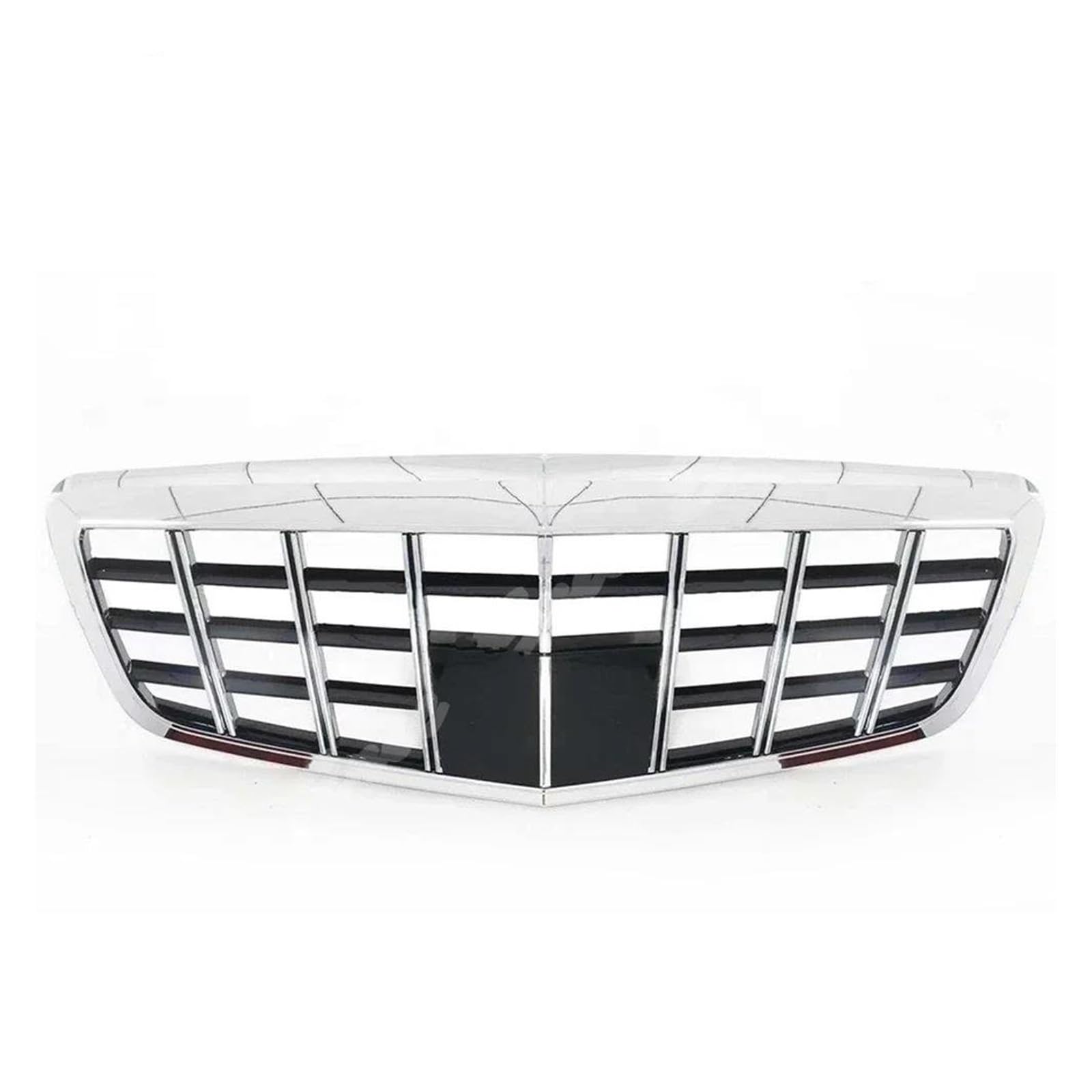 Auto Frontgrill Für Benz Für W221 S-Klasse S320 S350 S400 S450 S500 S63 S65 Vier Türen 2009-2013 Vorne Racing Facelift Stoßstange Gitter Kühlergrille(Chrome) von ZHANGZHENGYAO