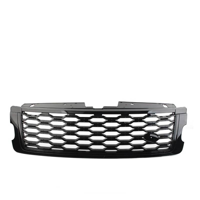 Auto Frontgrill Für Land Für Rover Für Range Für Rover 2018 2019 2020 2021 2022 LR098084 LR098080 LR098082 Auto Vorderen Stoßfänger ABS Grille Grill Kühlergrille(Schwarz) von ZHANGZHENGYAO