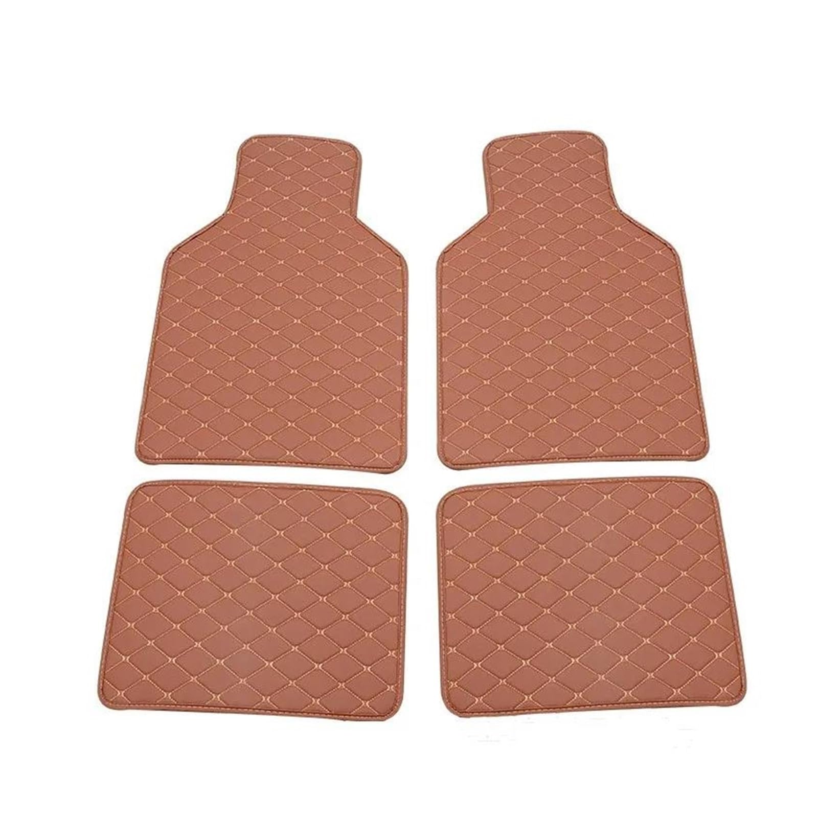 Auto Fussmatten Für RHD/LHD Für 3 5 7 Serie F20 E90 F30 E60 F10 Universal Auto Fußmatten Auto Styling wasserdichte Teppich Fußmatten Automatte Passend(Brown) von ZHANGZHENGYAO