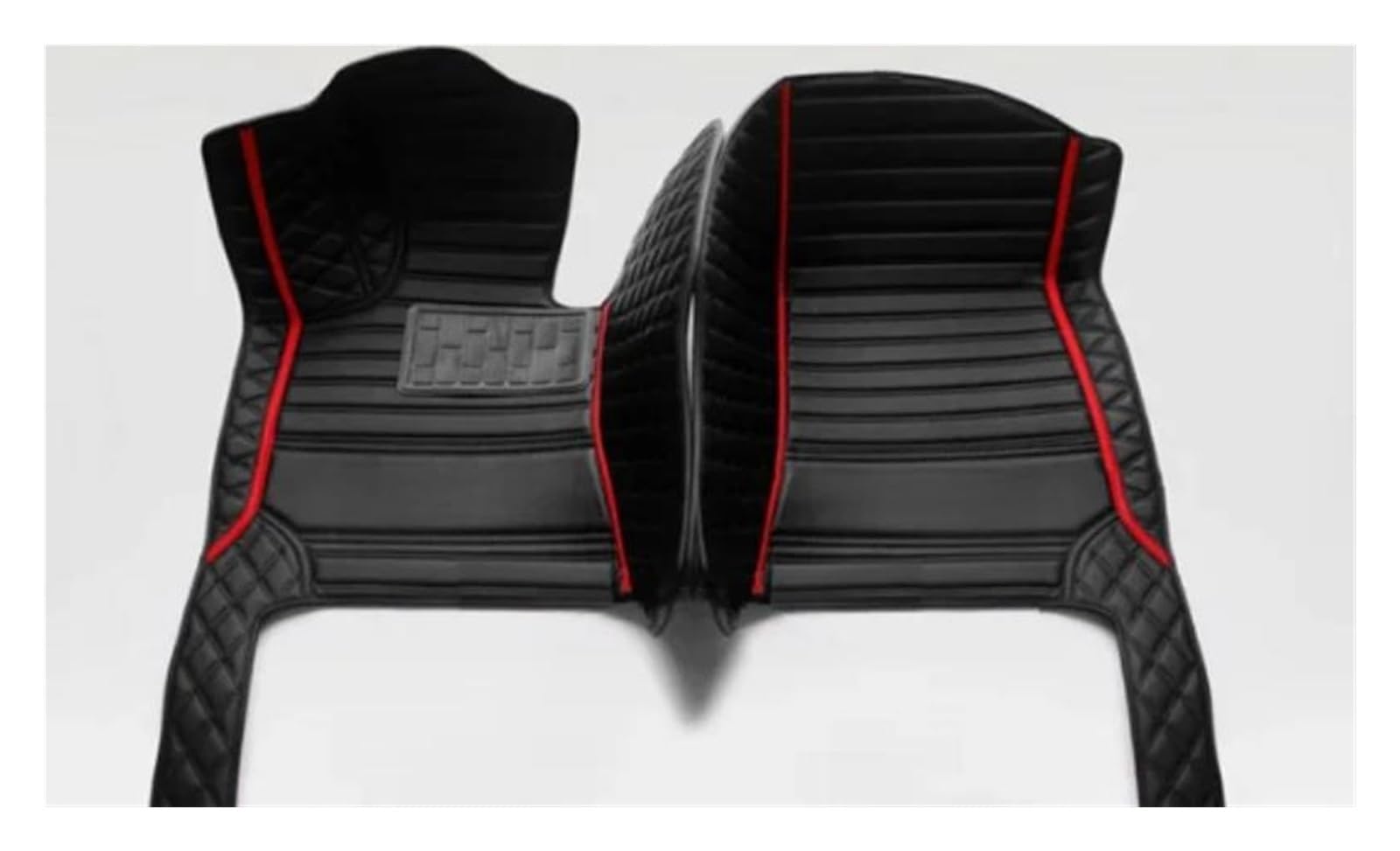 Auto Fussmatten Für Volvo Für XC90 2010 2011 2012 2013 2014 Leder 3D Auto Fußmatten Auto Zubehör Innen Automatte Passend(Front Row) von ZHANGZHENGYAO