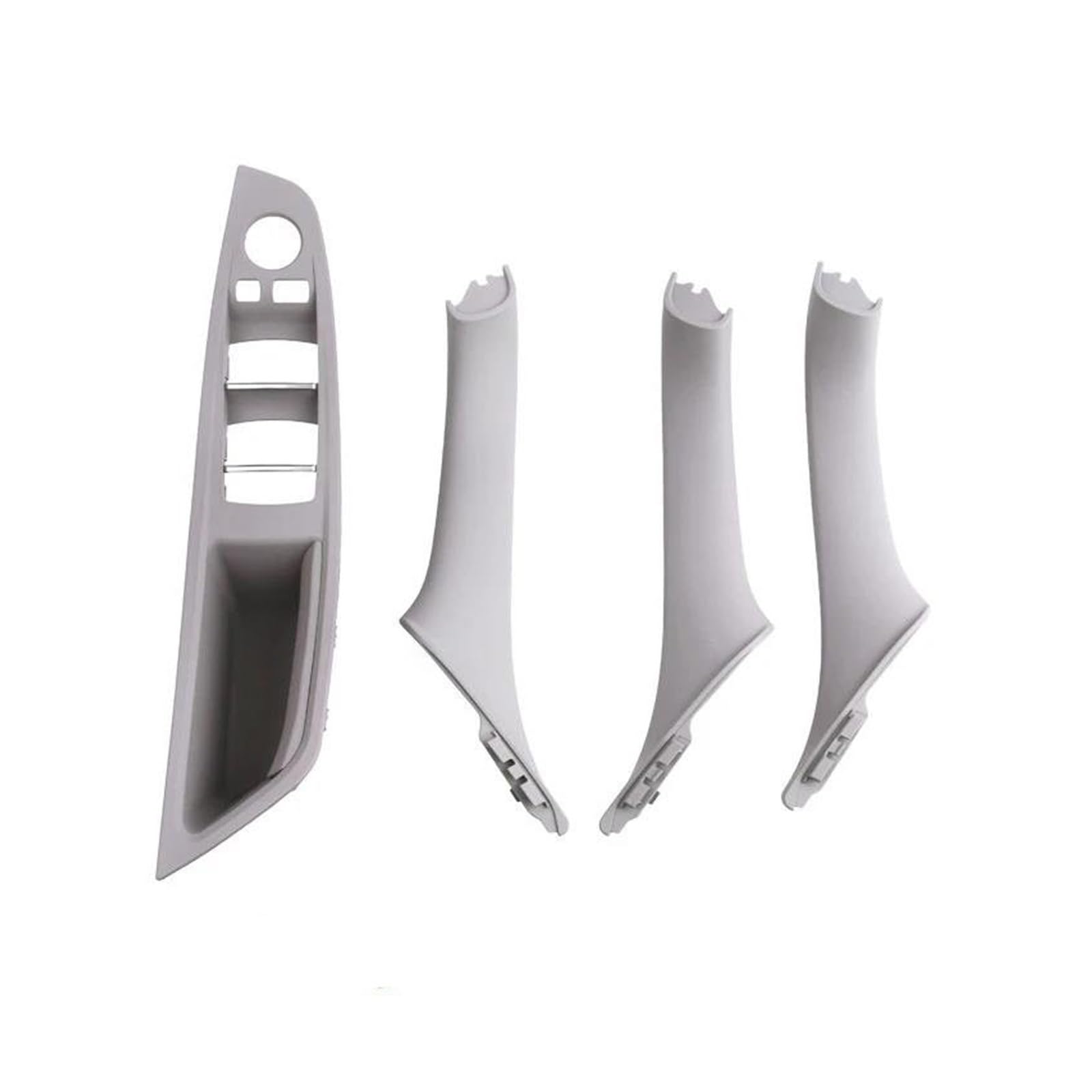 Auto Innentürgriff Für 5 Serie Für F10 F11 F18 Für 520i 523i 525i 528i 535i Innen Vorne Tür Armlehne Panel Trim Pull Griff Set Ersatz Autoinnentürgriffe(Gray LHD 4PCS) von ZHANGZHENGYAO