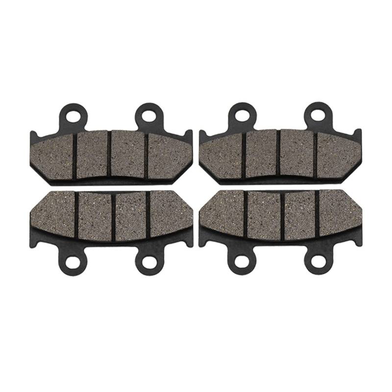 Bremsklötze Für CBR600 Für F2 Für FM Für FN Für FP Für FR 1991-1994 Motorradteile Vordere Und Hintere Bremsbeläge Scheibenbremsbelag(2 Pairs Front Pads) von ZHANGZHENGYAO